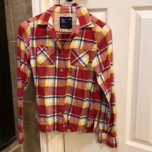 Plaid American Eagle shirt